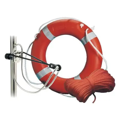 Osculati MED-approved Ring Lifebuoy + Rope + Bracket SET Mentőgyűrű, Mentőpatkó