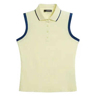 J.Lindeberg Lila Sleeveless Wax Yellow Rövid ujjú póló