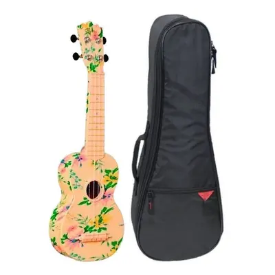 Pasadena WU-21F3-WH SET Floral Szoprán ukulele