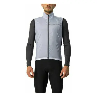 Castelli Squadra Stretch Mellény Silver Gray/Dark Gray