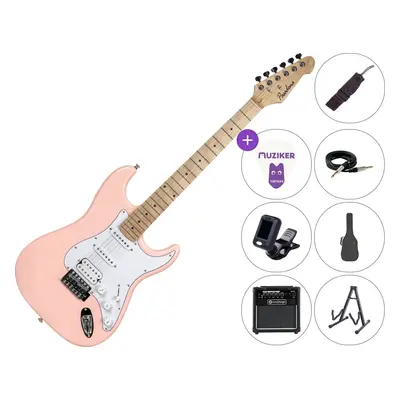 Pasadena ST-11 SET 10W Pink Elektromos gitár