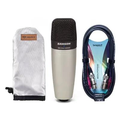 Samson C01 Condenser Microphone SET Stúdió mikrofon