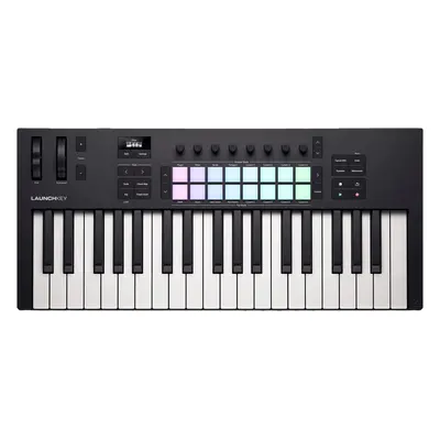 Novation Launchkey MK4 MIDI mesterbillentyűzet Black