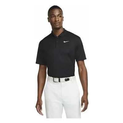 Nike Dri-Fit Victory Mens Golf Black/White Rövid ujjú póló