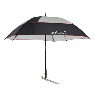 Jucad Windproof With Pin Esernyő Black/Silver/Red