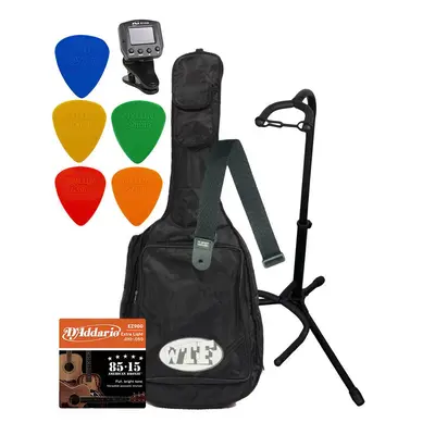 Madarozzo Acoustic Guitar Accessories Pack Akusztikus gitár puhatok Black