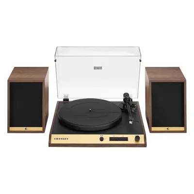 Crosley C72 Walnut Lemezjátszó kit