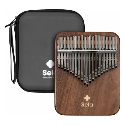 Sela Black Walnut Solid Kalimba