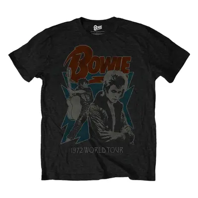 David Bowie Ing World Tour Unisex Black