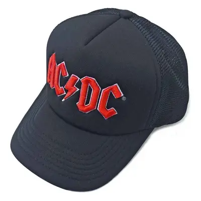 AC/DC Sapka Red Logo Black