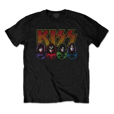 Kiss Ing Logo, Faces & Icons Unisex Black