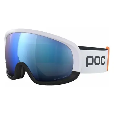 POC Fovea Mid Race Hydrogen White/Uranium Black/Clarity Highly Intense/Partly Sunny Blue Síszemü