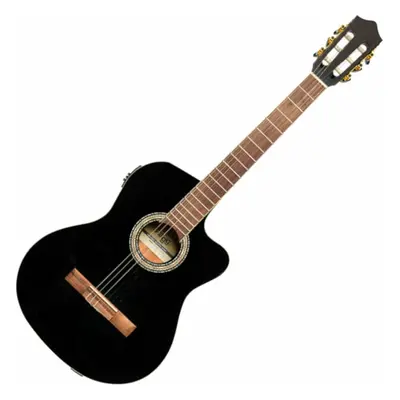 Stagg SCL60 TCE-BLK Elektro-klasszikus gitár