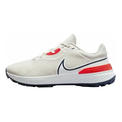 Nike Infinity Pro Phantom/Bright Crimson/White/Midnight Navy Férfi golfcipők