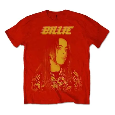 Billie Eilish Ing Racer Logo Jumbo Unisex Red