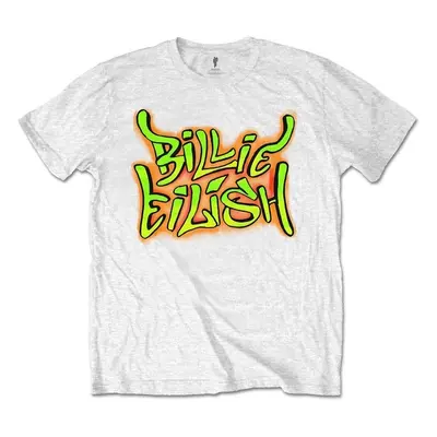 Billie Eilish Ing Graffiti Unisex White