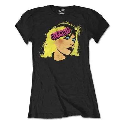 Blondie Ing Punk Logo Womens Black