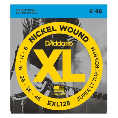 D'Addario EXL125 Elektromos gitárhúrok