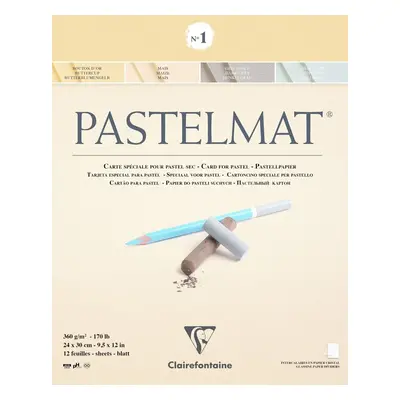 Clairefontaine Pastelmat Glued Pad N1 Vázlattömb g