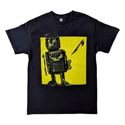 Metallica Ing Seasons Burnt Robot Unisex Black