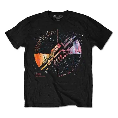 Pink Floyd Ing Machine Greeting Orange Unisex Black