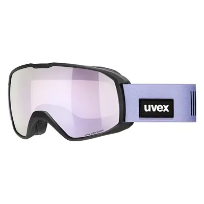 UVEX Xcitd CV Black Mat/Mirror Lavender/Yellow Síszemüvegek