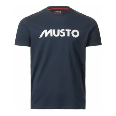 Musto Logo Rövid ujjú póló Navy