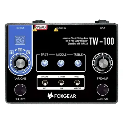 Foxgear TW-100 Tranzisztoros gitárerősítők