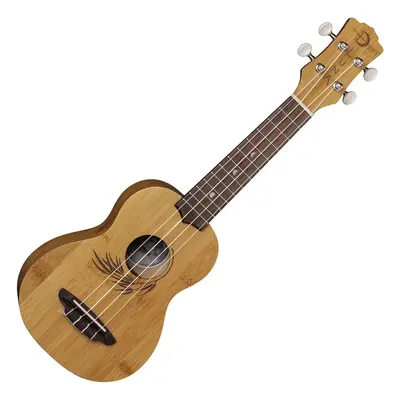 Luna UKE BAMBOO Natural Szoprán ukulele