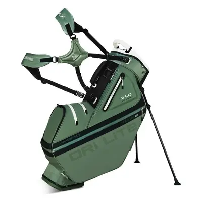 Big Max Dri Lite Hybrid Tour Stand Bag Olive Green/Black