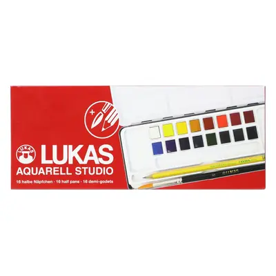 Lukas Aquarell Studio Metal Box Akvarell festékek halmaza db