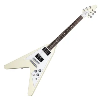 Gibson 70s Flying V Classic White Elektromos gitár