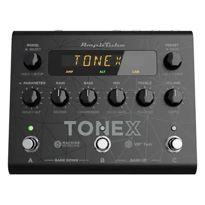 IK Multimedia TONEX Pedal Rackes gitárerősítők és előfokok