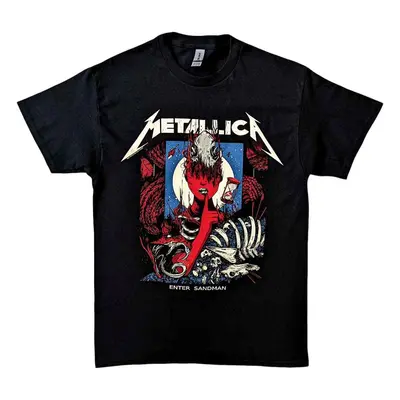 Metallica Ing Enter Sandman Poster Unisex Black