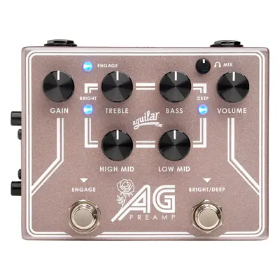 Aguilar AG Preamp Pedal Breast Cancer Awareness Edition Basszusgitár előerősítő