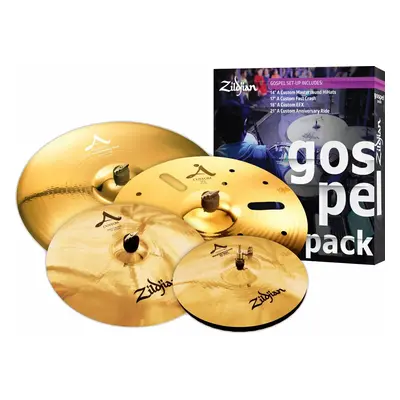 Zildjian AC0801G A Custom Gospel 14/17/18/21 Cintányérszett