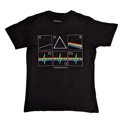 Pink Floyd Ing Prism Heart Beat Unisex Black