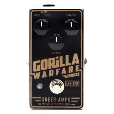 Greer Amps Gorilla Warfare MKII LM-308 Gitáreffekt