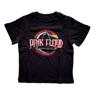 Pink Floyd Ing Vintage Dark Side of the Moon Seal Kids Black