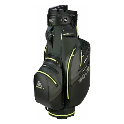 Big Max Aqua Silencio Organizer Forest Green/Black/Lime Cart Bag