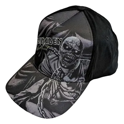 Iron Maiden Sapka Piece Of Mind Greyscale Black