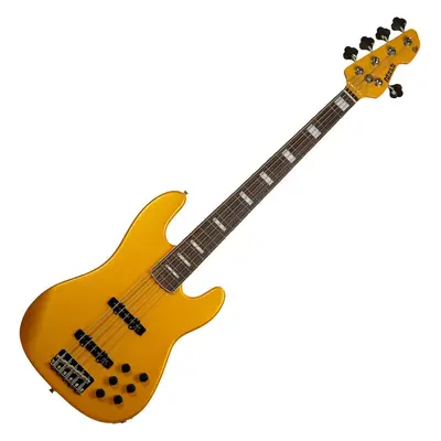 Markbass GV Gloxy CR RW Metallic Yellow Elektromos basszusgitár