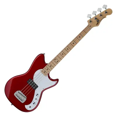 G&L Tribute Fallout Candy Apple Red Basszusgitár