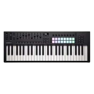 Novation Launchkey MK4 MIDI mesterbillentyűzet Black