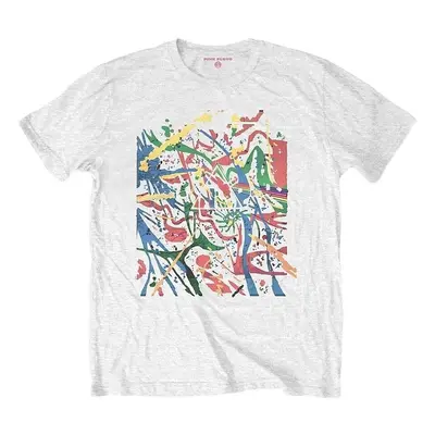 Pink Floyd Ing Pollock Prism Unisex White