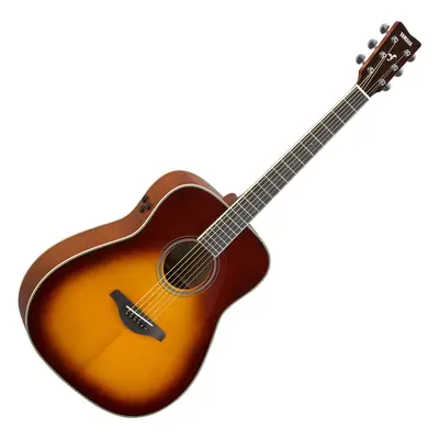 Yamaha FG-TA Brown Sunburst Elektroakusztikus gitár