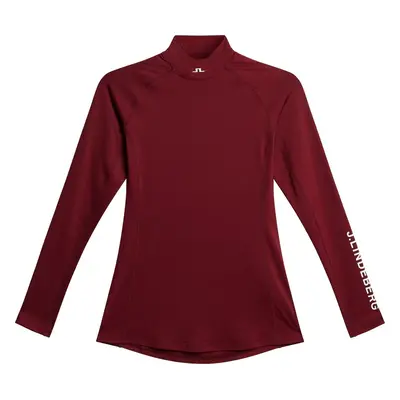 J.Lindeberg Asa Soft Compression Top Cabernet