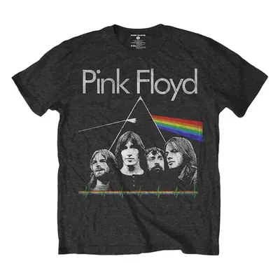 Pink Floyd Ing Dark Side of the Moon Band & Pulse Unisex Charcoal Grey