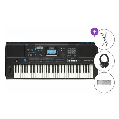 Yamaha PSR-E473 SET Billentésérzékeny szintetizátor