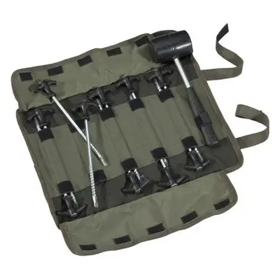 Mivardi Bivvy Peg Set with Hammer Horgász sátor kiegészítők